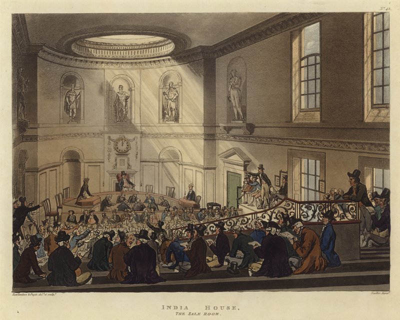 India House tekijältä Pugin and Rowlandson