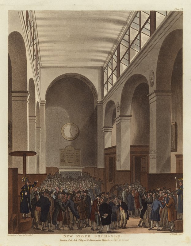 Uusi pörssi tekijältä Pugin and Rowlandson