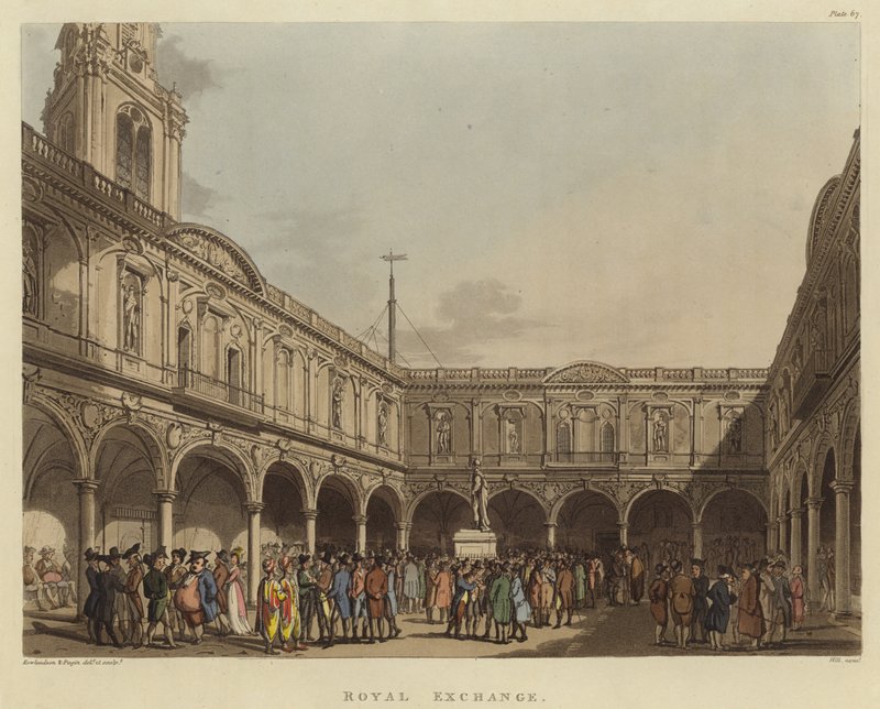 Kuninkaallinen vaihto tekijältä Pugin and Rowlandson