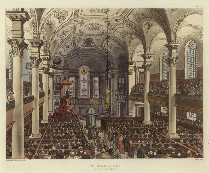 St Martins pelloilla tekijältä Pugin and Rowlandson