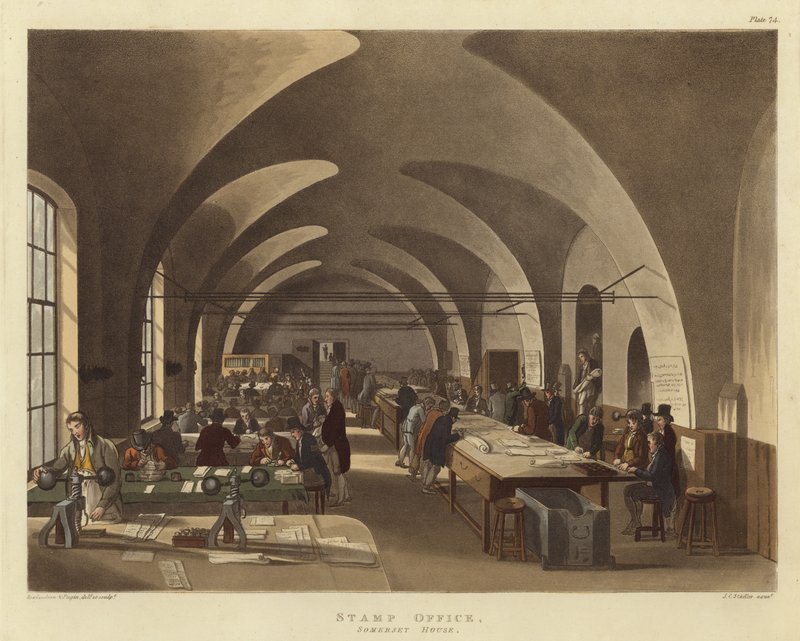 Leimatoimisto tekijältä Pugin and Rowlandson