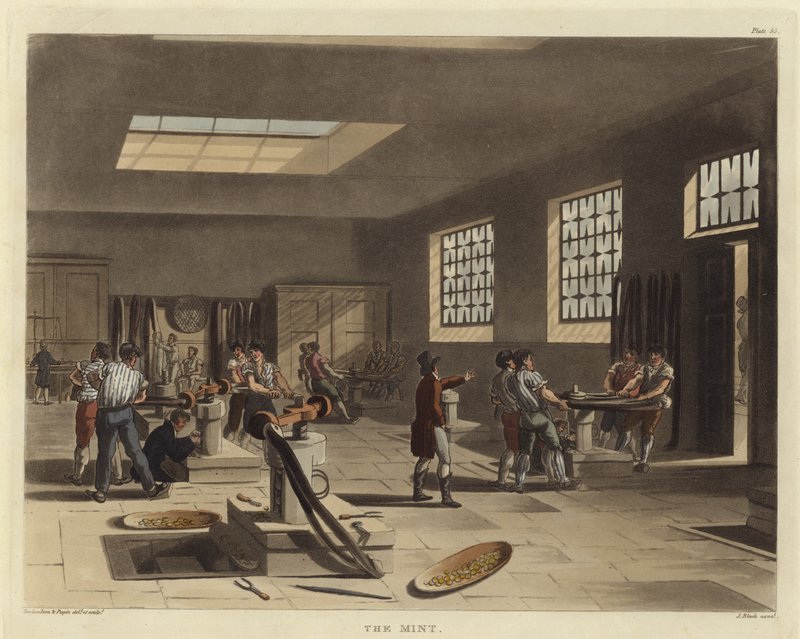 Rahapaja tekijältä Pugin and Rowlandson