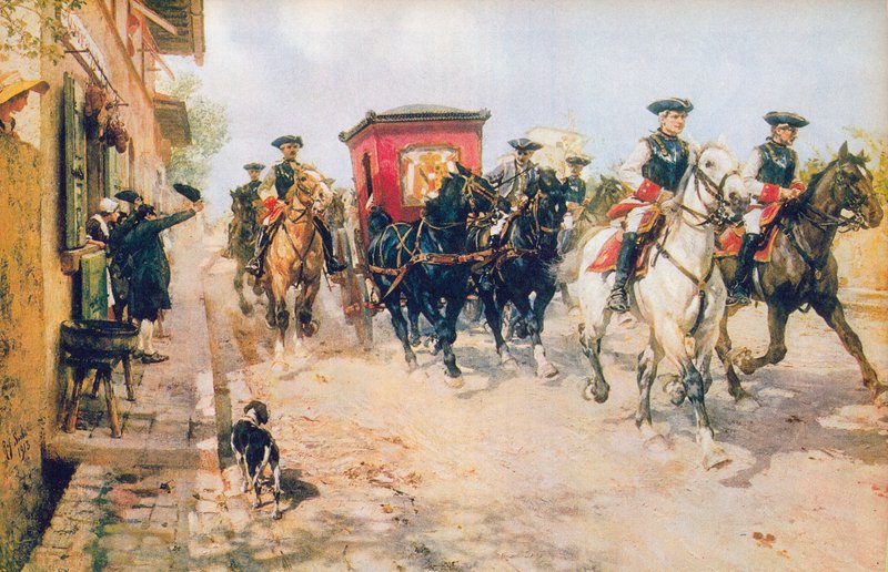 Suurherttua Pietro Leopoldon rantakatu tekijältä Raffaello Sorbi
