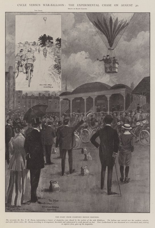 Cycle versus War-Balloon, Experimental Chase 30. elokuuta tekijältä Ralph Cleaver
