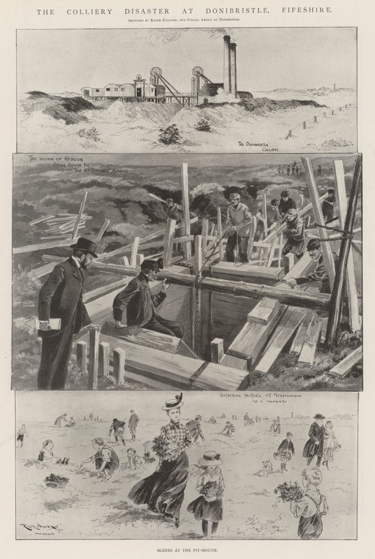 Colliery-katastrofi Donibristlessa, Fifeshiren osavaltiossa tekijältä Ralph Cleaver