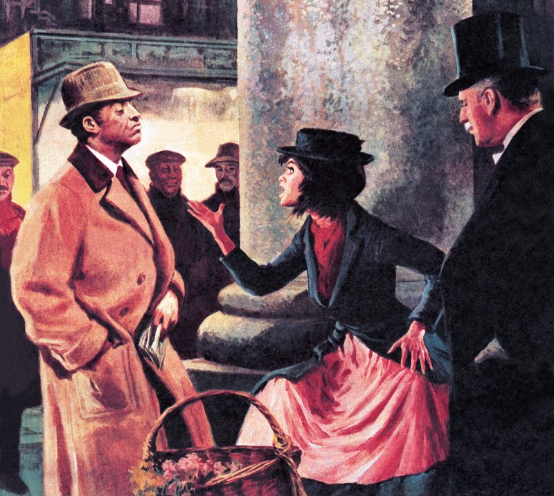 Professori Higgins ja Eliza Doolittle tekijältä Ralph Bruce