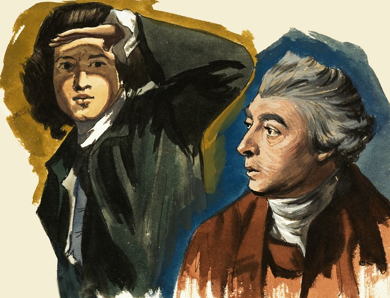 Sir Joshua Reynolds ja Thomas Gainsborough tekijältä Ralph Bruce