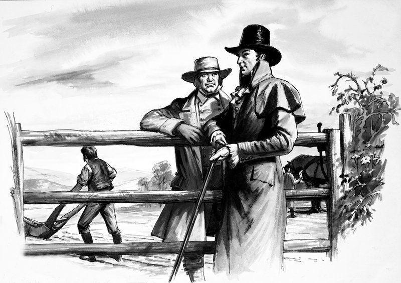 William Wordsorth kotimaassaan Cumberlandissa - tekijältä Ralph Bruce