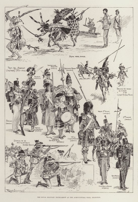 Royal Military Tournament Agricultural Hallissa, Islingtonissa tekijältä Ralph Cleaver