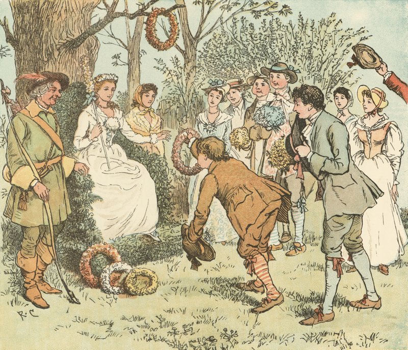 Tulkaa tytöt ja pojat tekijältä Randolph Caldecott