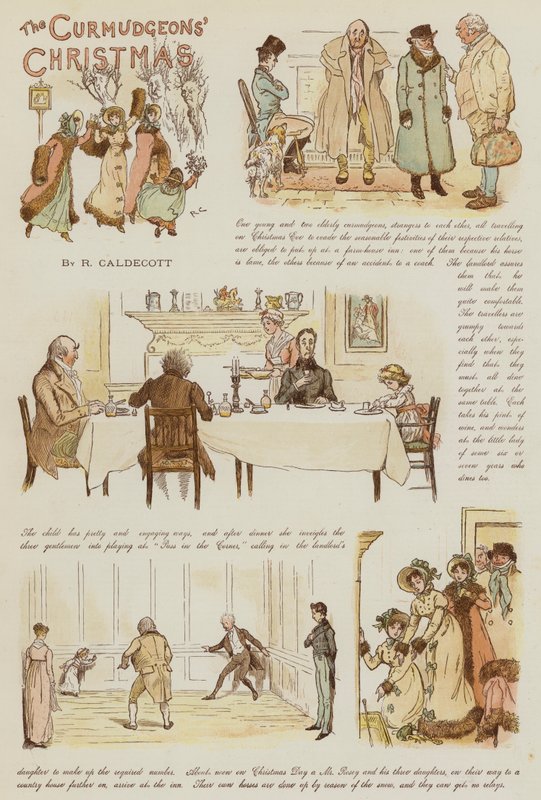 Curmudgeonsin joulu tekijältä Randolph Caldecott