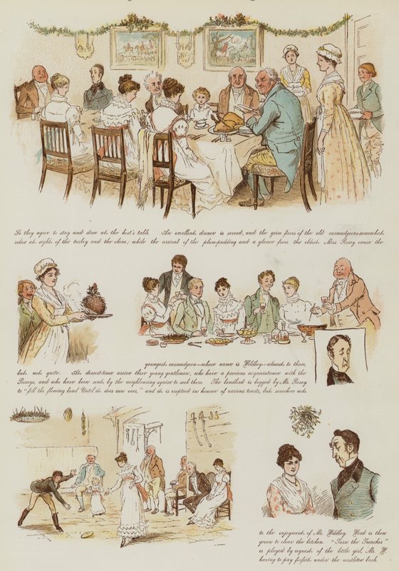 Curmudgeonsin joulu tekijältä Randolph Caldecott
