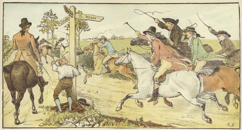 John Gilpin tekijältä Randolph Caldecott