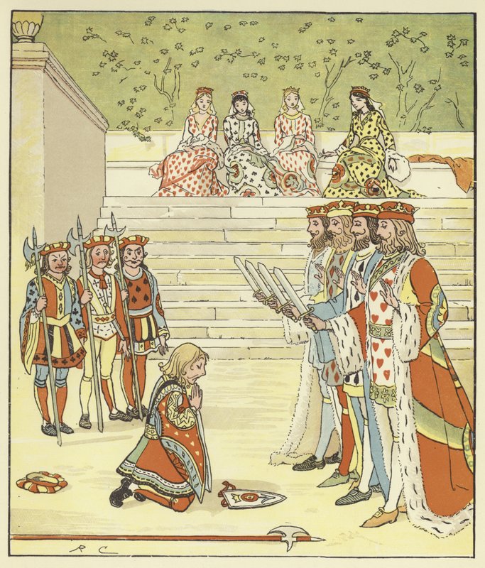 Sydämen kuningatar tekijältä Randolph Caldecott