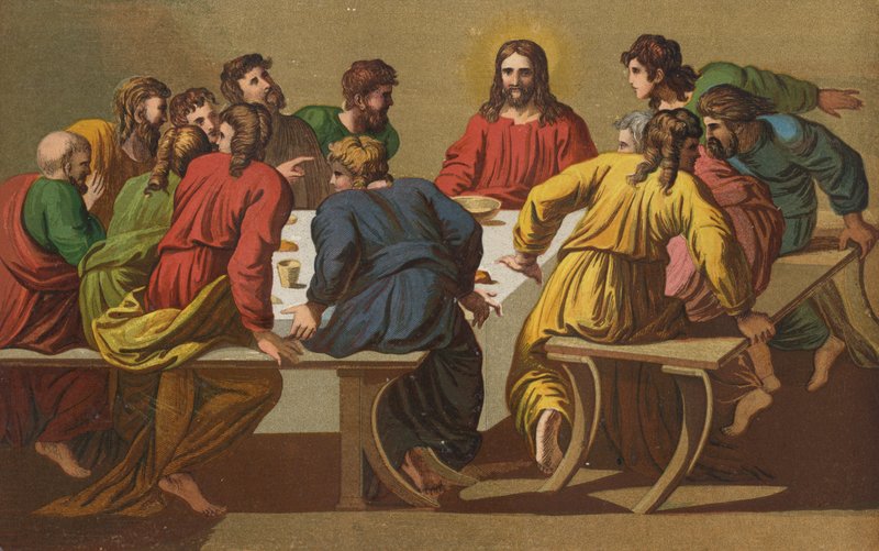 Viimeinen ehtoollinen tekijältä Raffaello Sanzio Raphael