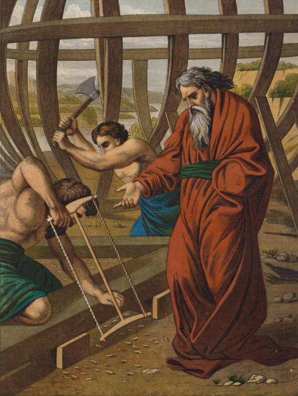Arkin rakennus tekijältä after Raphael