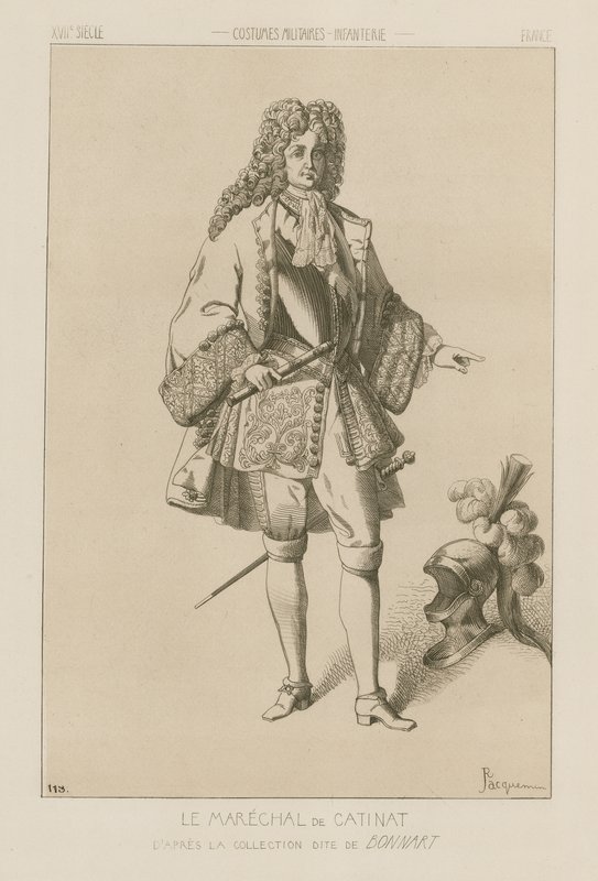 Nicolas Catinat, Ranskan marsalkka (16371712) tekijältä Raphael Jacquemin