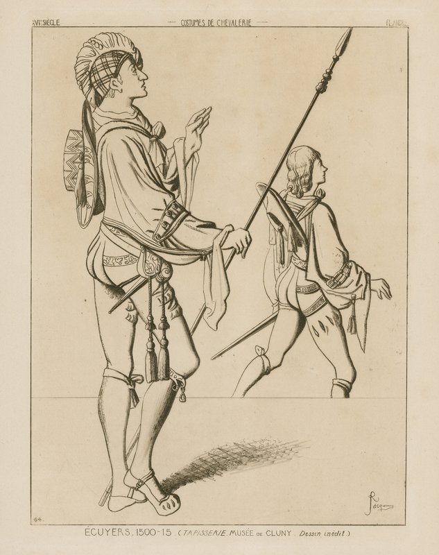 Squires, 1500-1515 tekijältä Raphael Jacquemin