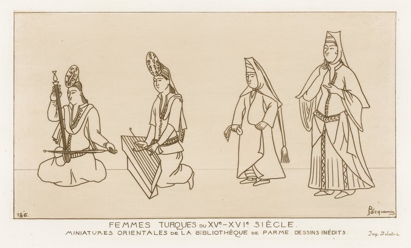 Turkkilaiset naiset 1400-1600-luvuilla tekijältä Raphael Jacquemin