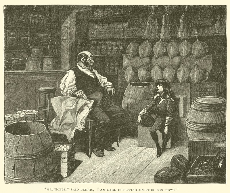Kuvitus Little Lord Fauntleroylle tekijältä Reginald Bathurst Birch