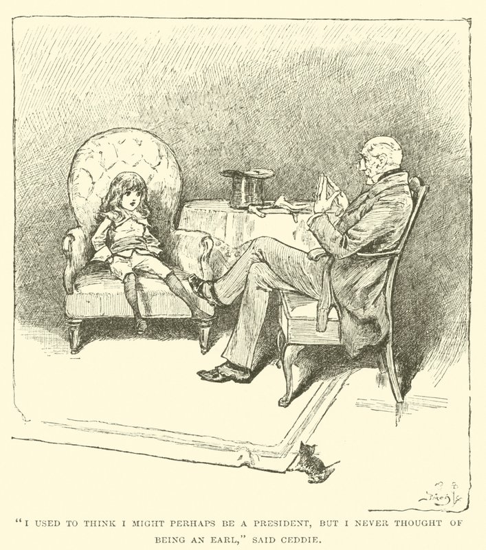 Kuvitus Little Lord Fauntleroylle tekijältä Reginald Bathurst Birch