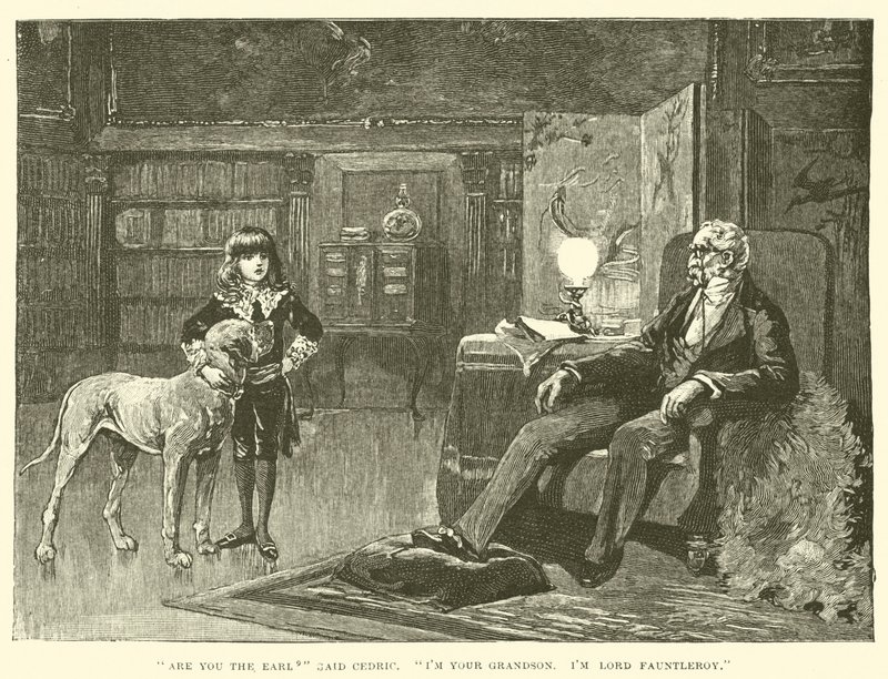 Kuvitus Little Lord Fauntleroylle tekijältä Reginald Bathurst Birch