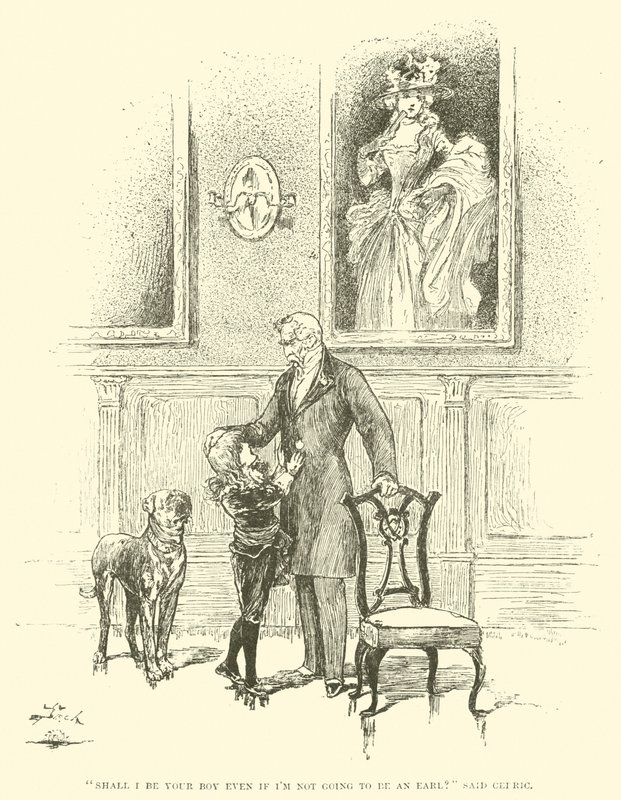 Kuvitus Little Lord Fauntleroylle tekijältä Reginald Bathurst Birch