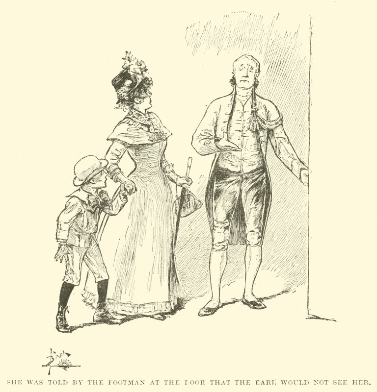 Kuvitus Little Lord Fauntleroylle tekijältä Reginald Bathurst Birch