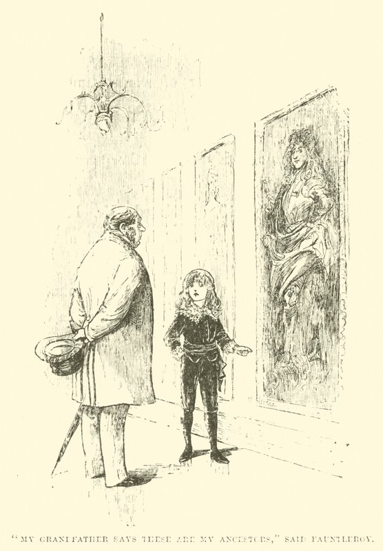 Kuvitus Little Lord Fauntleroylle tekijältä Reginald Bathurst Birch