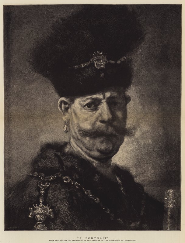 Muotokuva tekijältä Rembrandt van Rijn