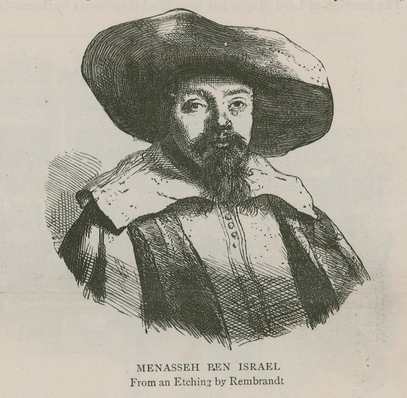 Menasse Ben Israel tekijältä Rembrandt van Rijn