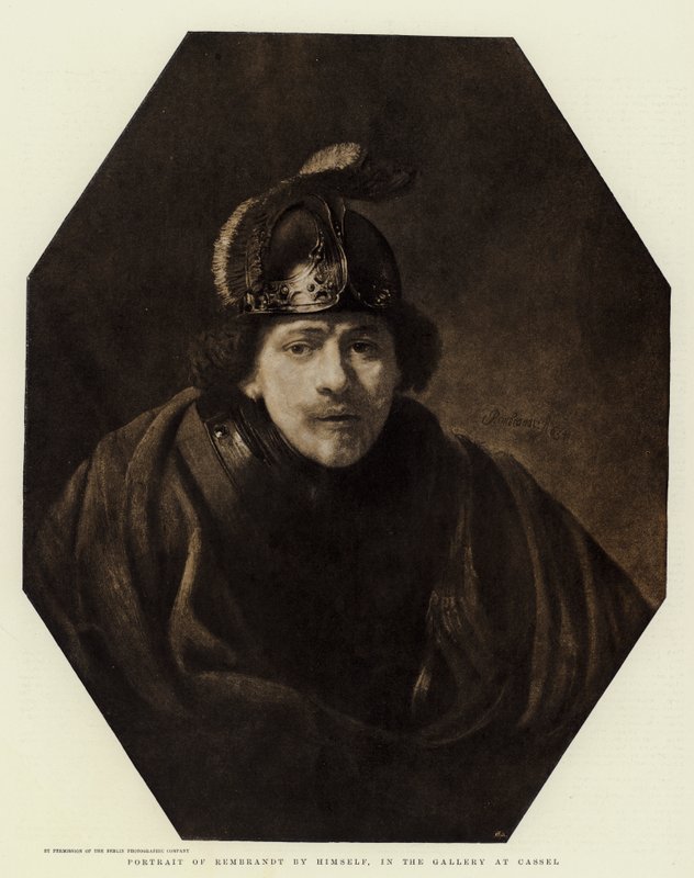 Rembrandtin muotokuva itse, Casselin galleriassa tekijältä Rembrandt van Rijn