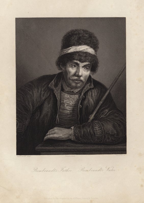 Rembrandtin isä tekijältä Rembrandt van Rijn