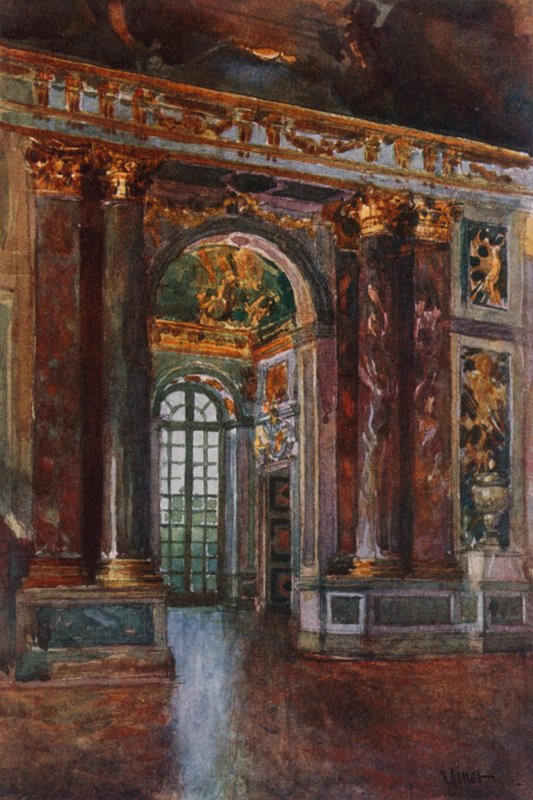 Archway in Hall of Mirrors, Versailles tekijältä Rene Binet