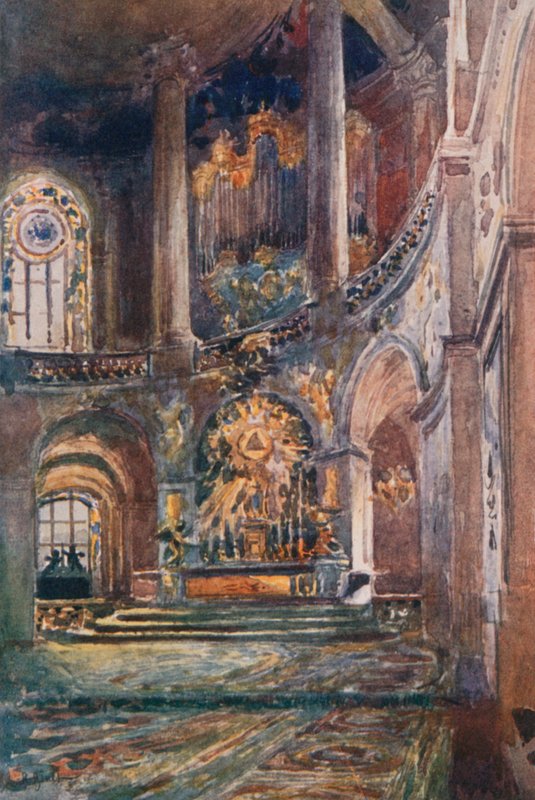 Kappelin kuoro, Versailles tekijältä Rene Binet