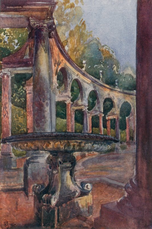 Grove of the Colonnade, Versailles tekijältä Rene Binet