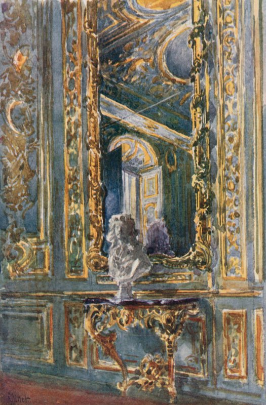 Madame Adelaiden salonki, Versailles tekijältä Rene Binet