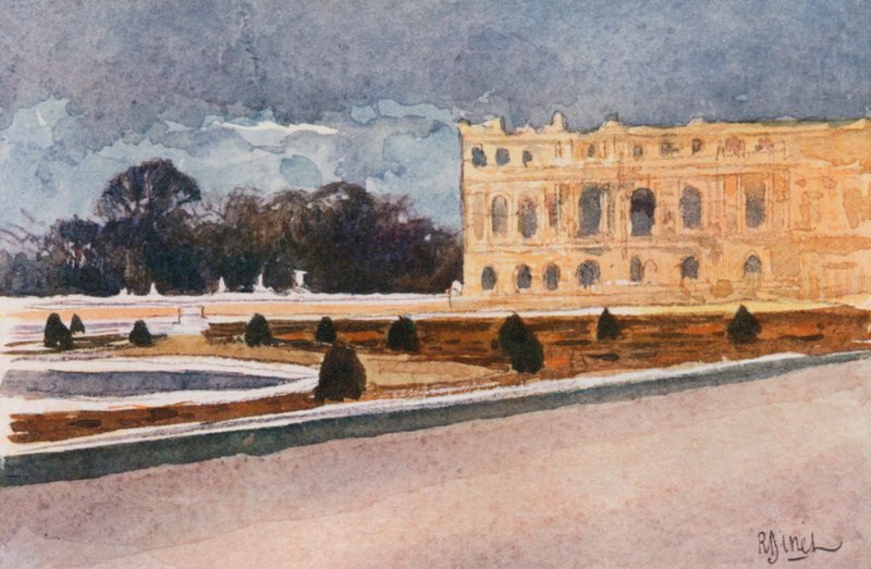 Palatsi Etelä-Parterresta, Versailles tekijältä Rene Binet