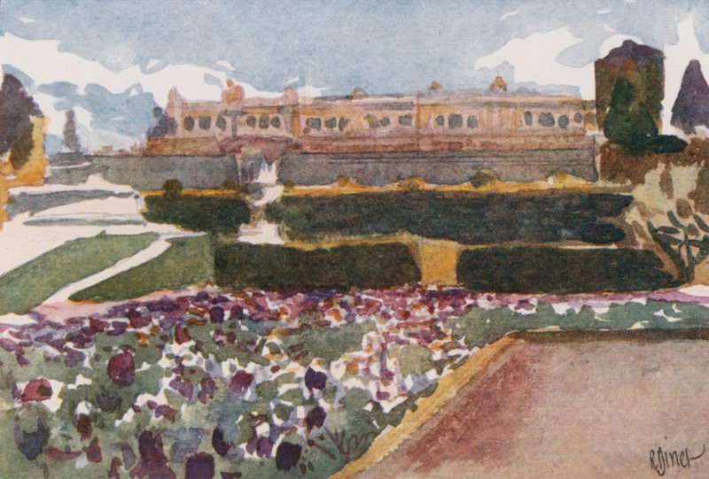 Latonan Parterre, Versailles tekijältä Rene Binet