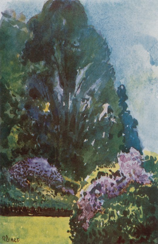 Petit Trianon, kukkapuutarha, Versailles tekijältä Rene Binet