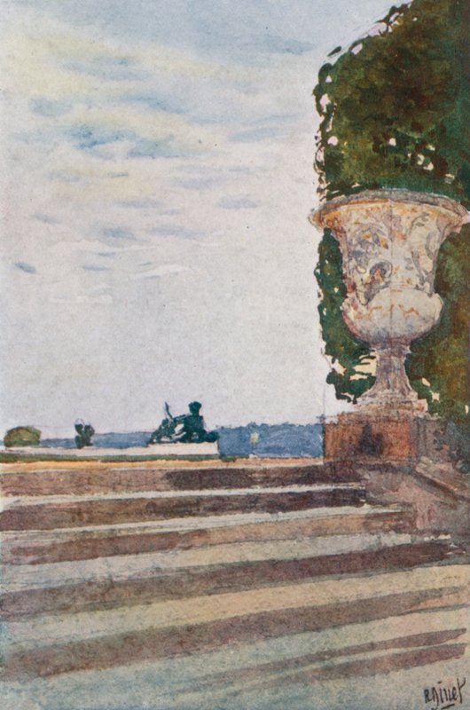 Latonan portaat, Versailles tekijältä Rene Binet