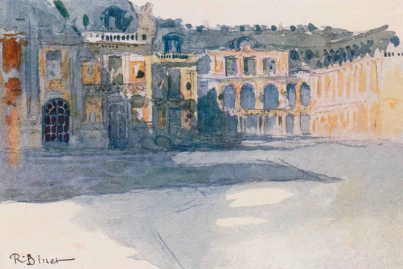 Marble Court, Versailles tekijältä Rene Binet