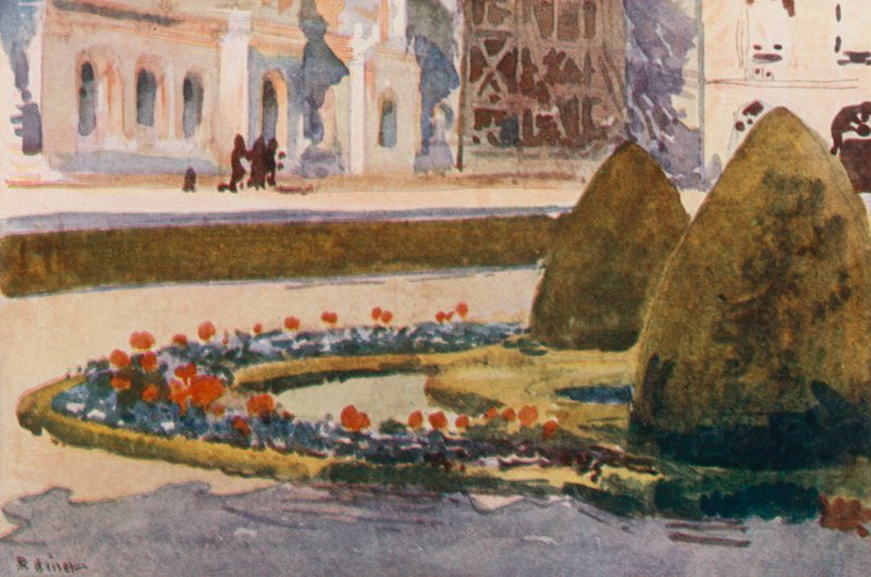 Etelä-Parterre, Versailles tekijältä Rene Binet