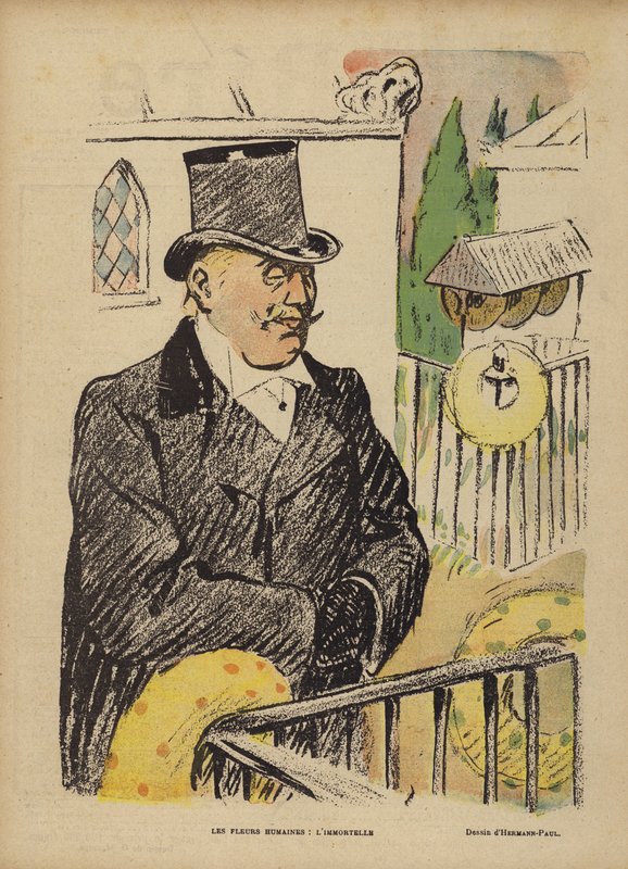 Kuvitus Le Rirelle tekijältä Rene George Hermann Paul