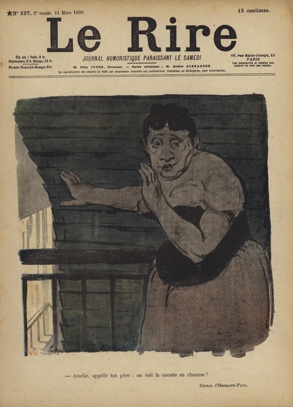 Kuvitus Le Rirelle tekijältä Rene George Hermann Paul