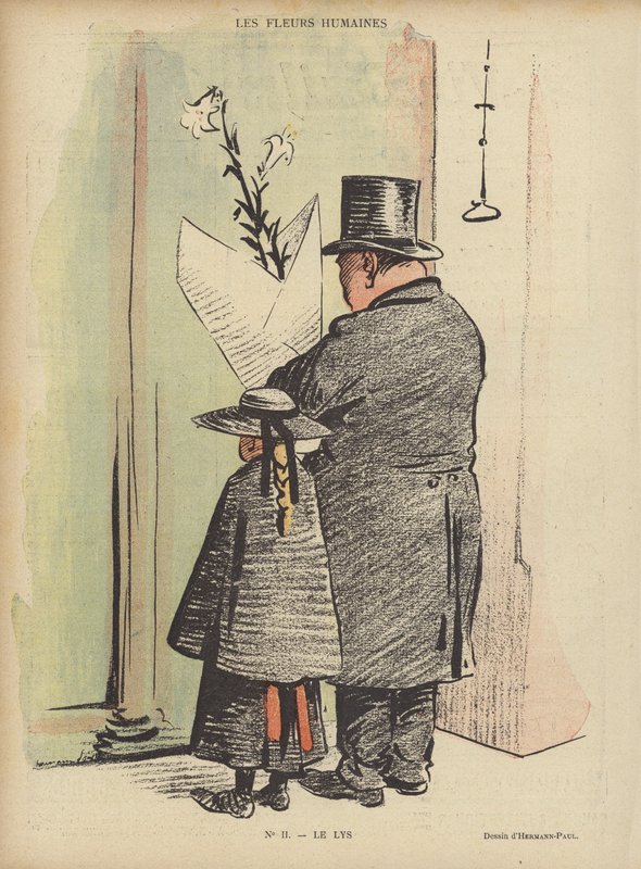 Kuvitus Le Rirelle tekijältä Rene George Hermann Paul
