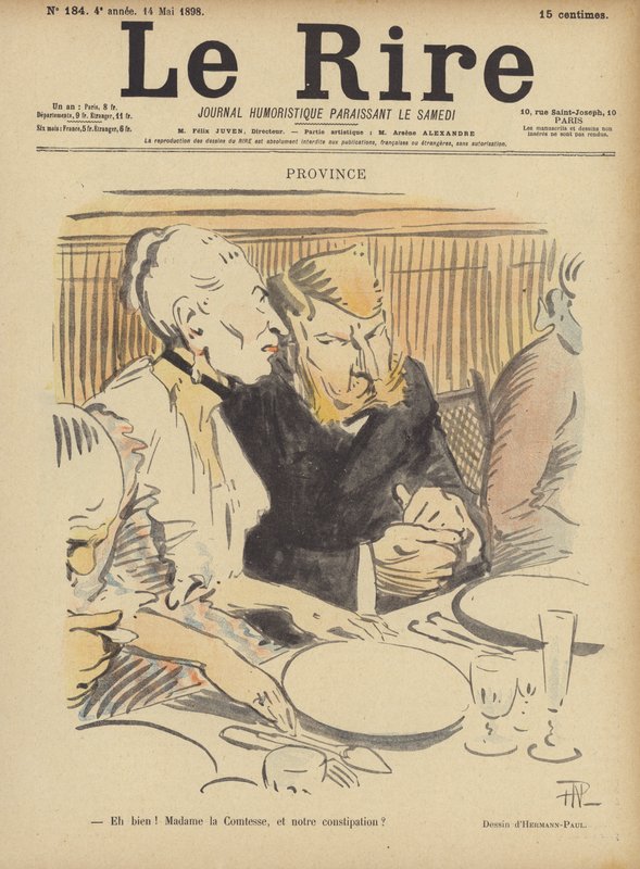 Kuvitus Le Rirelle tekijältä Rene George Hermann Paul