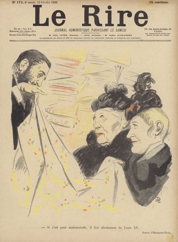 Kuvitus Le Rirelle tekijältä Rene George Hermann Paul