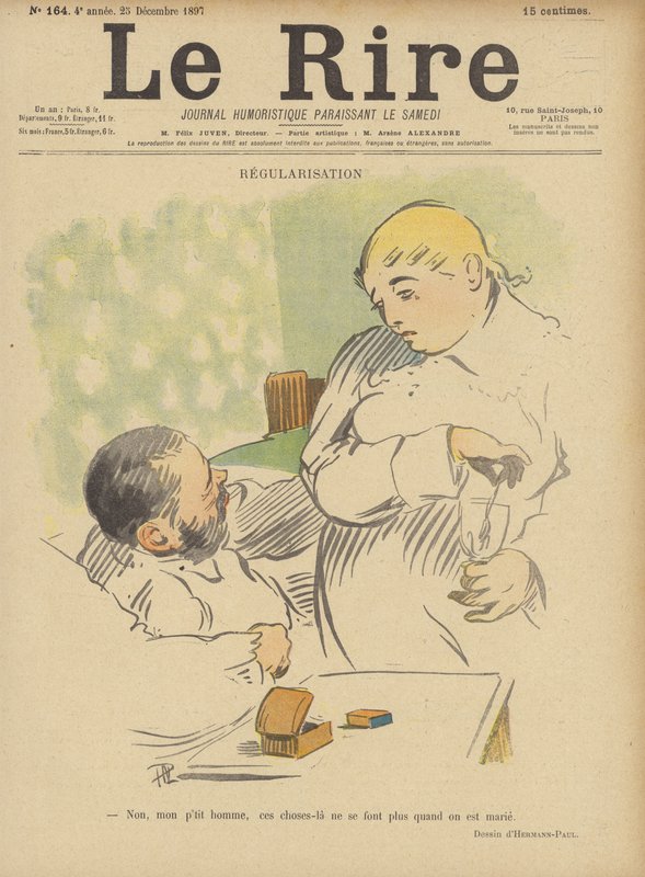 Kuvitus Le Rirelle tekijältä Rene George Hermann Paul