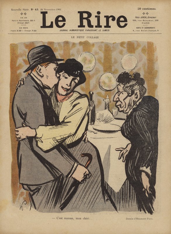 Kuvitus Le Rirelle tekijältä Rene George Hermann Paul